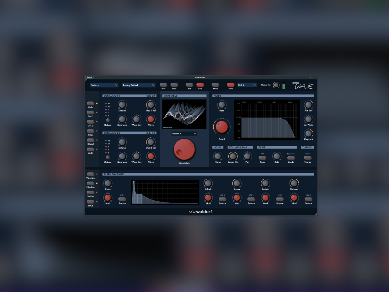 Waldorf Microwave product artwork