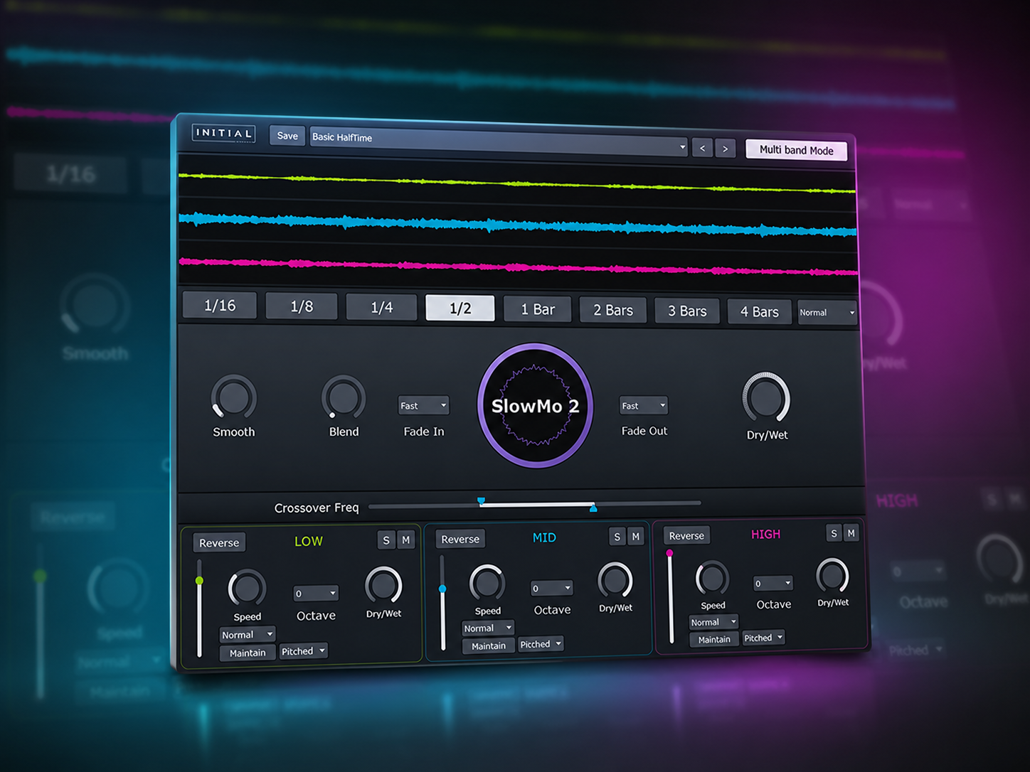 Initial Audio SlowMo 2 product artwork