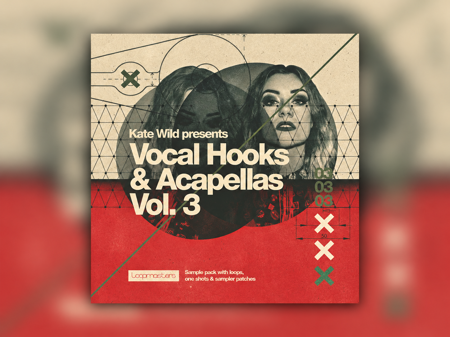 Loopmaster - Kate Wild Vocal.Hooks Acapellas Vol3 (Kontakt) product artwork
